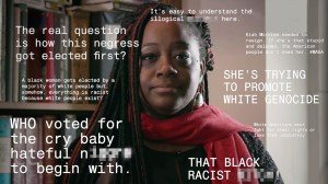 Image of Kiah Morris looking at camera.
