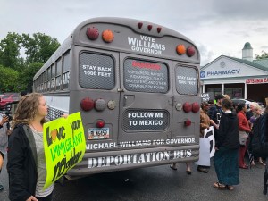 The Georgia governor candidate who toured his "deportation bus” has been indicted for insurance fraud