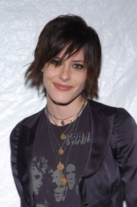 The actor Katherine Moennig