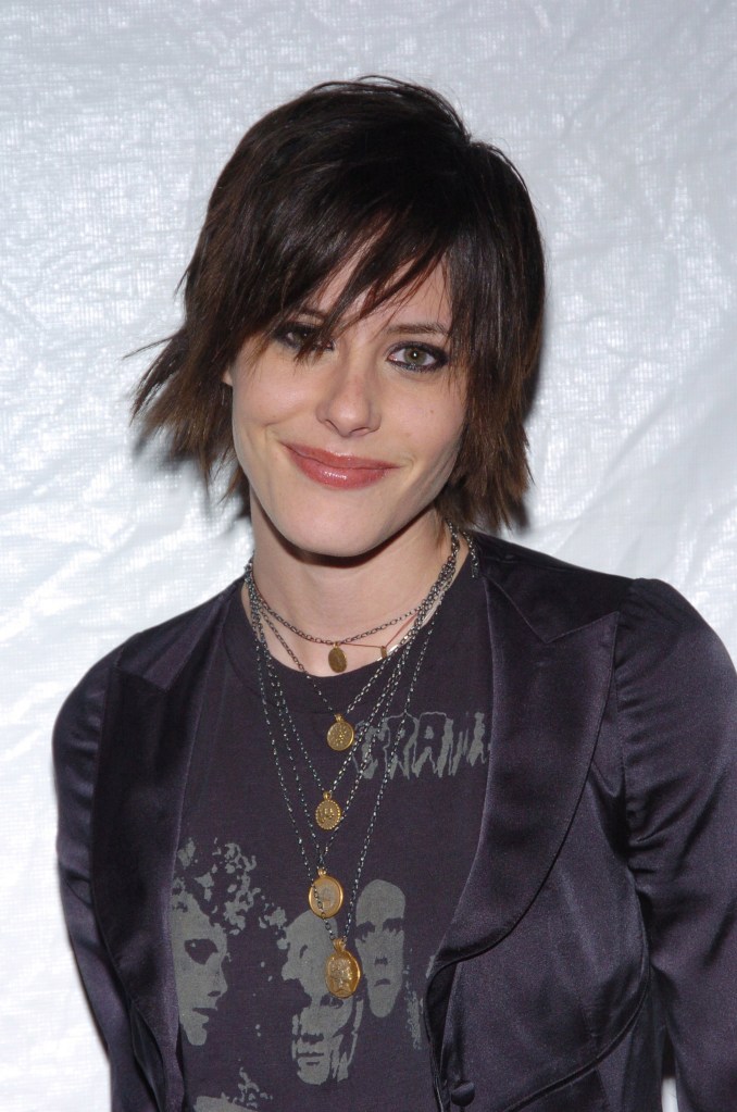 The actor Katherine Moennig