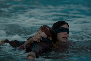 Tantangan 'Bird Box' dengan mata tertutup memicu kecelakaan mobil