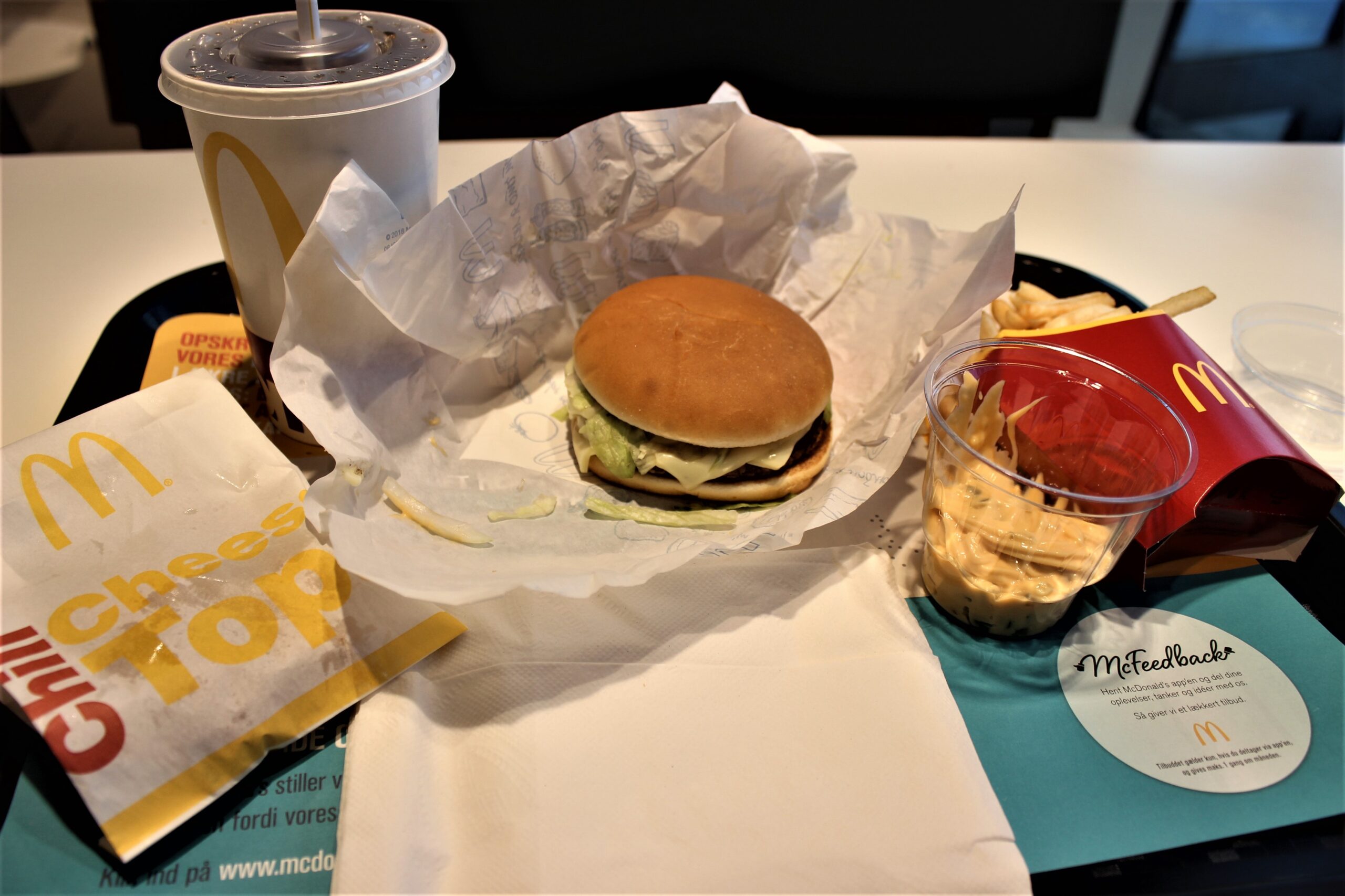 Big Mac hack på McDonald's