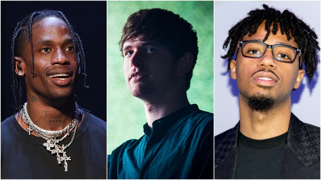 Travis Scott and Metro Boomin Join James Blake on Hazy New Song “Mile High”