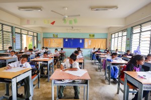 Malaysian elementary school students