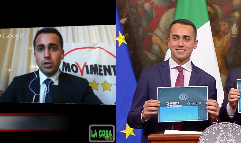 Ricordando ‘La Cosa’, la vera #10YearsChallenge del M5S