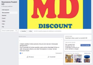 Gruppi recensioni supermercati su Facebook