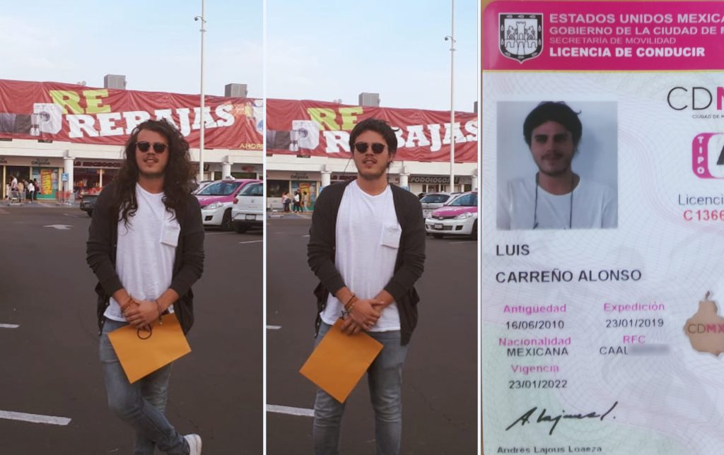 Renové mi licencia para conducir en CDMX usando una peluca y fue mucho más divertido