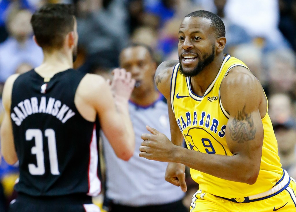 Andre Iguodala is Somehow Still a Levitating Samurai