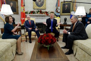 Pelosi-Pence-Trump-Schumer