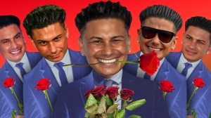 ​Illustration by Lia Kantrowitz; photos of Pauly D by Axelle/Bauer-Griffin/FilmMagic​ and Shutterstock