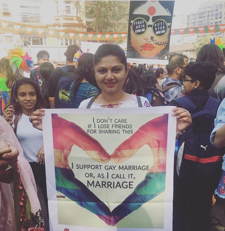 Avec la fondatrice du premier site de rencontres pour LGBT en Inde