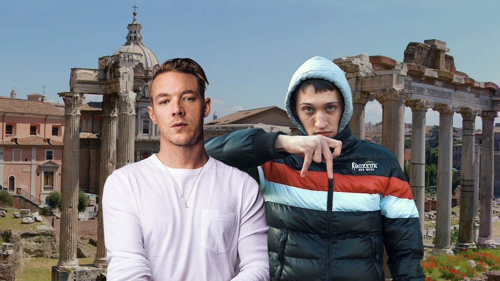 Diplo è a Roma e si sta pompando Massimo Pericolo