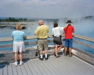 Grand Prismatic Spring And Excelsior Geyser Crater, Yellowstone, Wyoming​. Photographs by Emile Askey