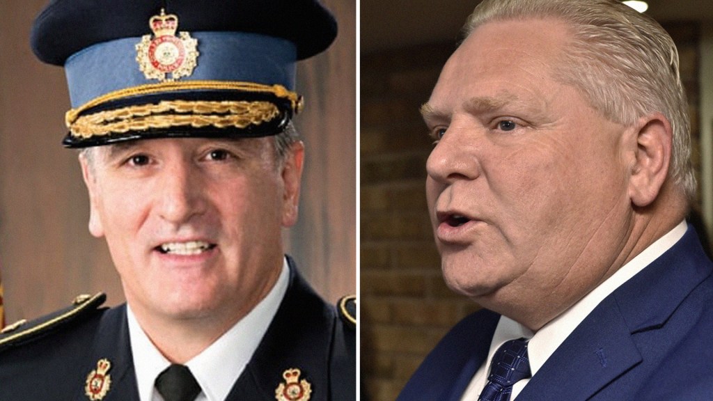 Ontario Police Commander Fired After Criticizing Doug Ford Appointment