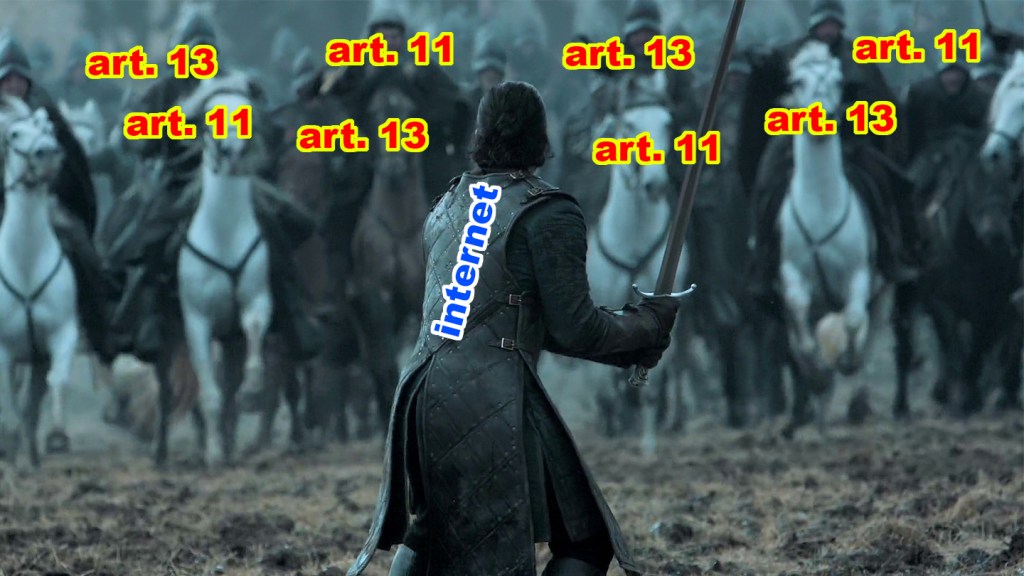 La lotta sul copyright sta trasformando il Parlamento Europeo in ‘Game of Thrones’