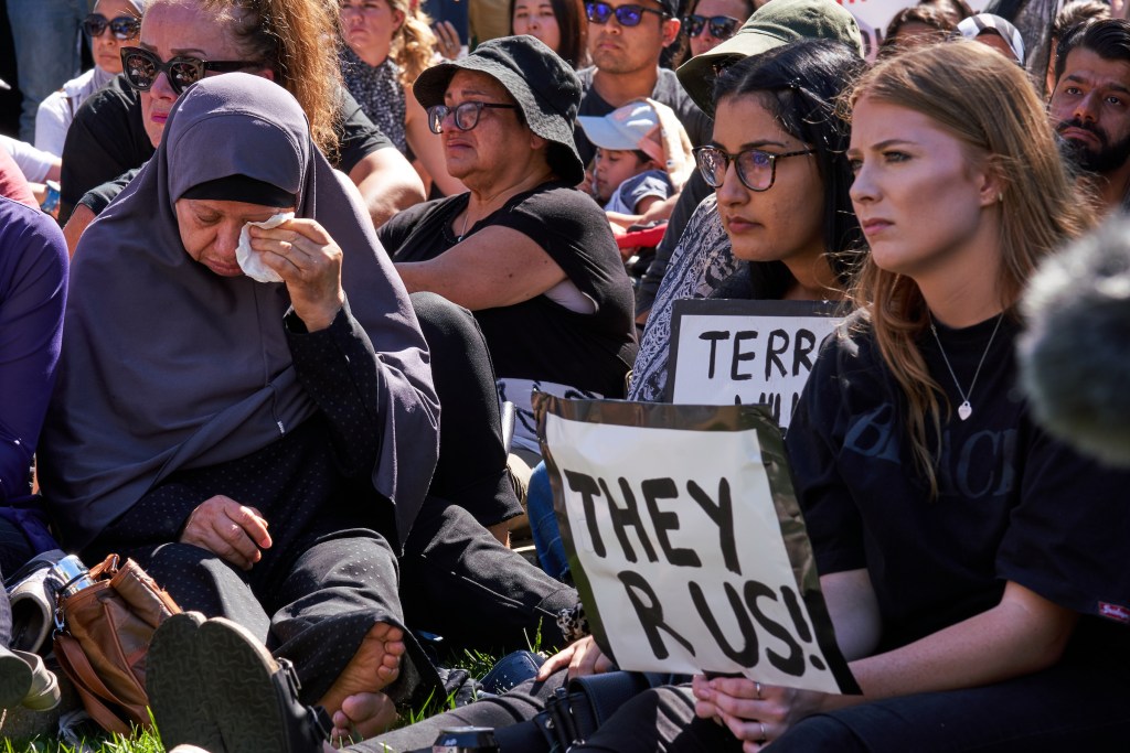 Grief, Anger and Solidarity At the Christchurch Terror Attack Vigil