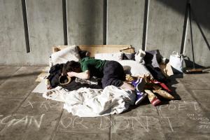 rough sleeper london