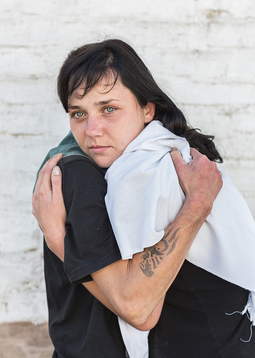 woman in russian prison