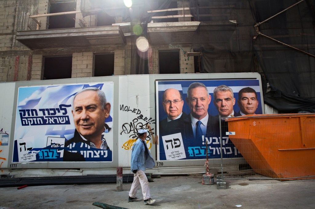 Israelis head to the polls with a choice: right or righter