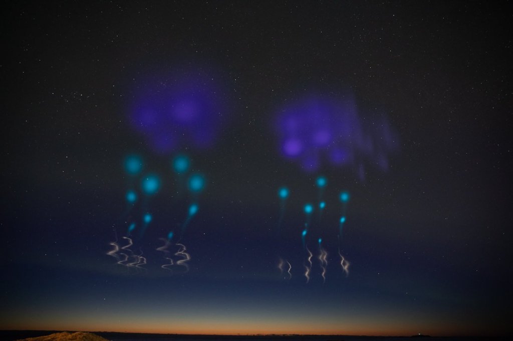 La NASA dice que causó luces sobrenaturales en el círculo polar ártico