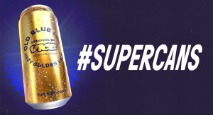 Supercans Old Blue Last Beer
