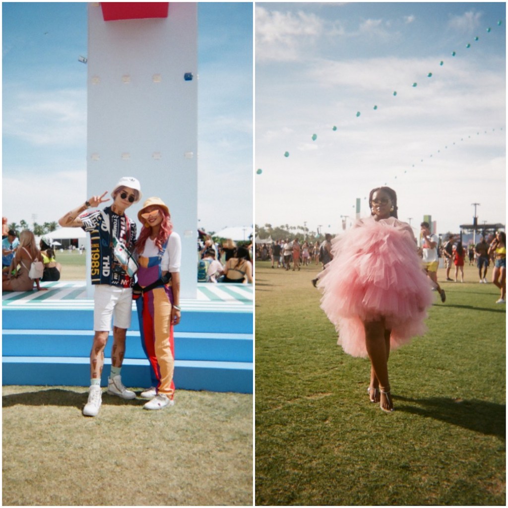 all the best looks from coachella, straight up
