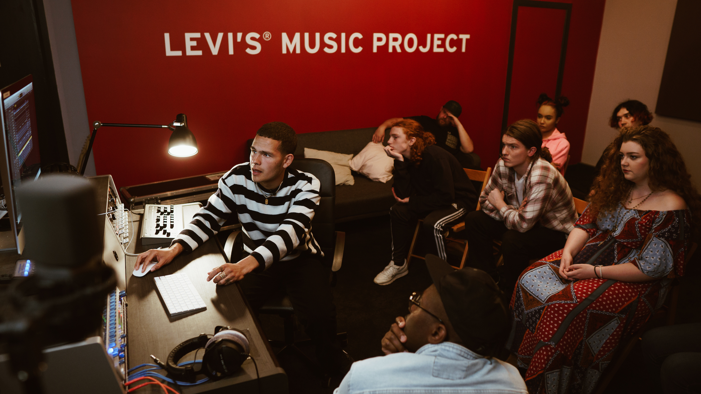 slowthai at Levi's Music Project Liverpool workshop April 2019