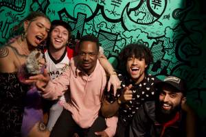 Greentea Peng at Noisey's 2019 Great Escape Festival party