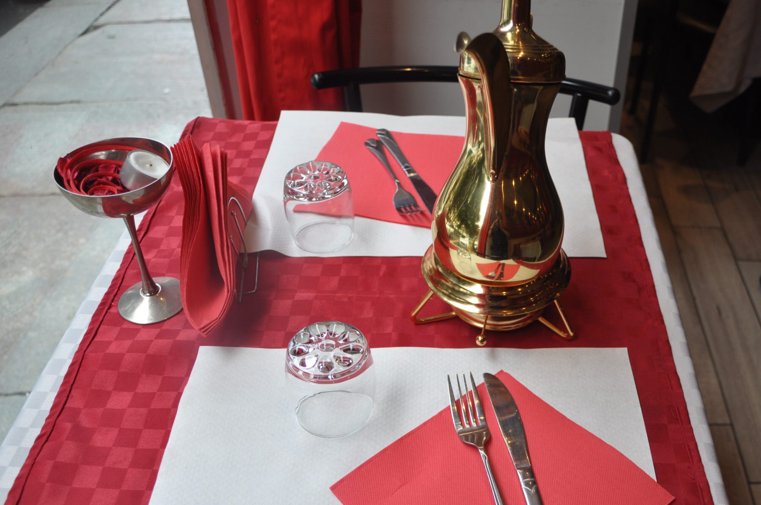 ristorante zenobia torino tavola