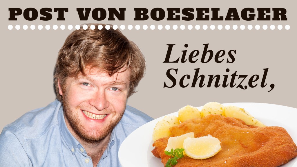 Post von Boeselager: Liebes Schnitzel!