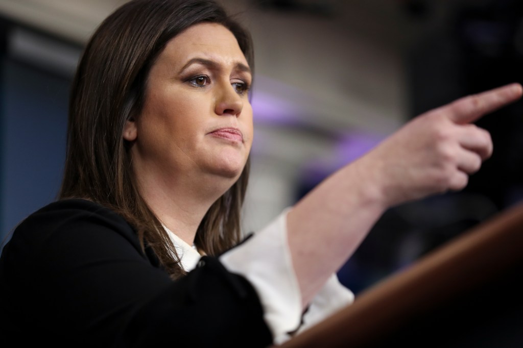 Trump Announces Sarah Sanders’ Departure by Saying She Should Run for Governor of Arkansas