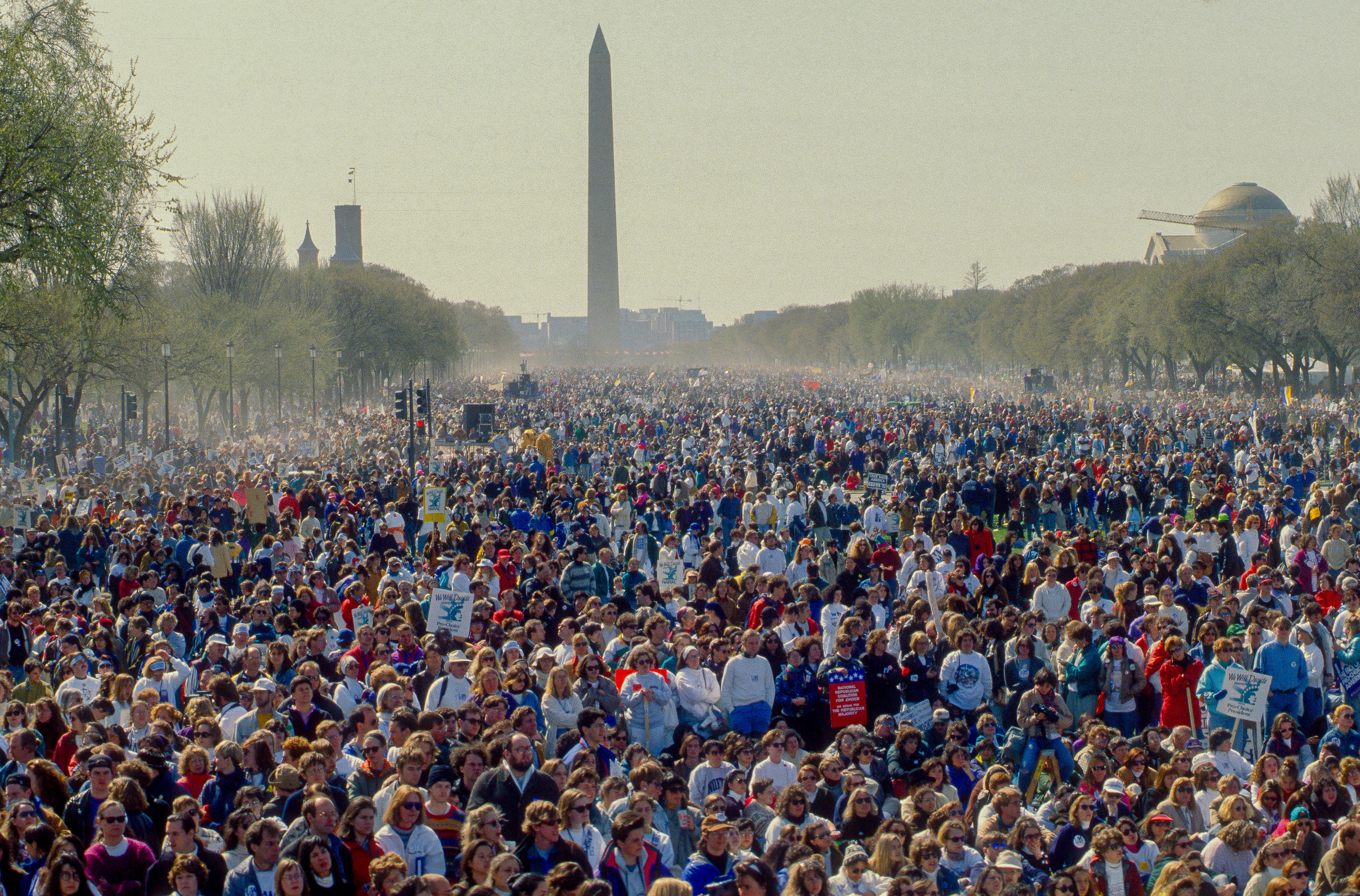 The 1992 March for Women's Lives in Washington D.C.