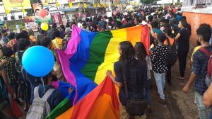 Perayaan Pride March. Ilustrasi via Wikimedia Commons​