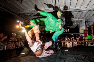 When New Orleans-born drag wrestling show Choke Hole came to NYC, photographer Tod Seelie captured every colorful moment.