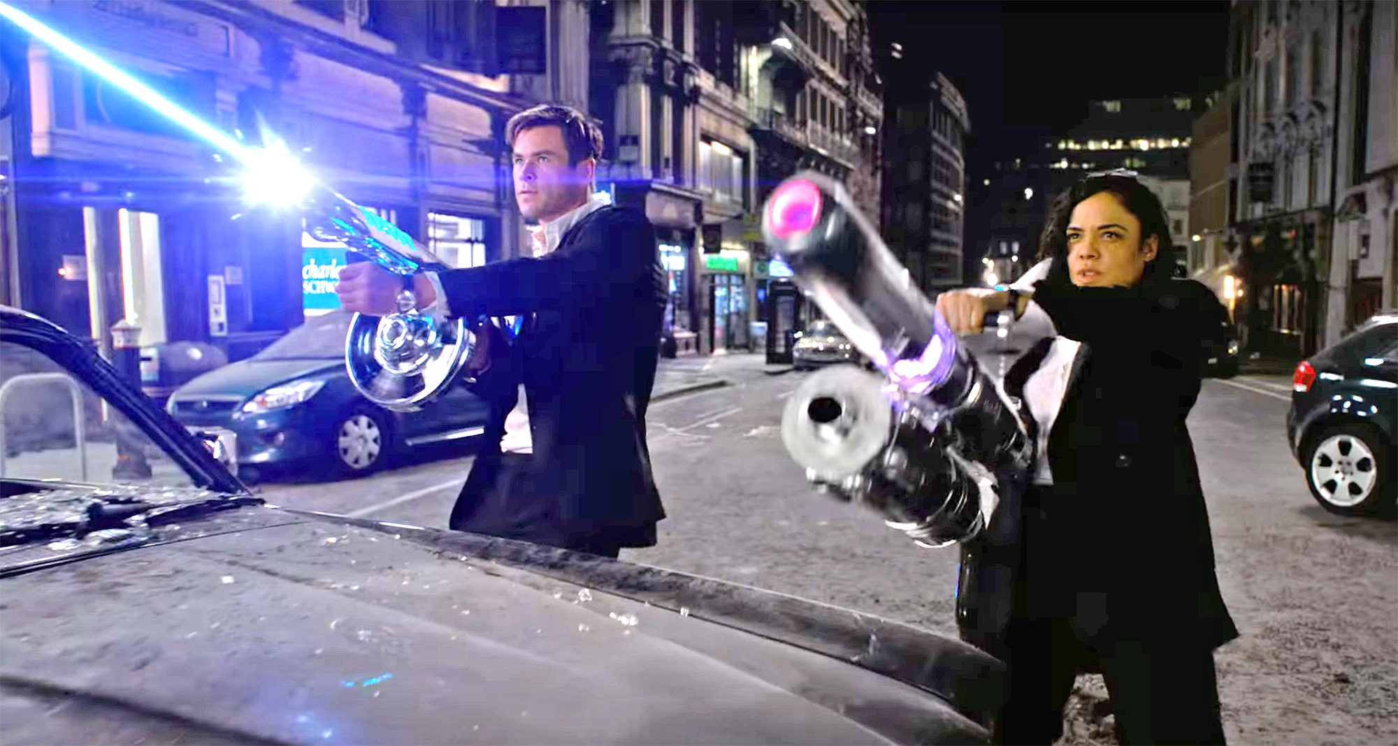 A still from Men In Black International