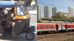 Sopir bajaj menerjang peron kereta untuk menyelamatkan perempuan yang akan lahiran