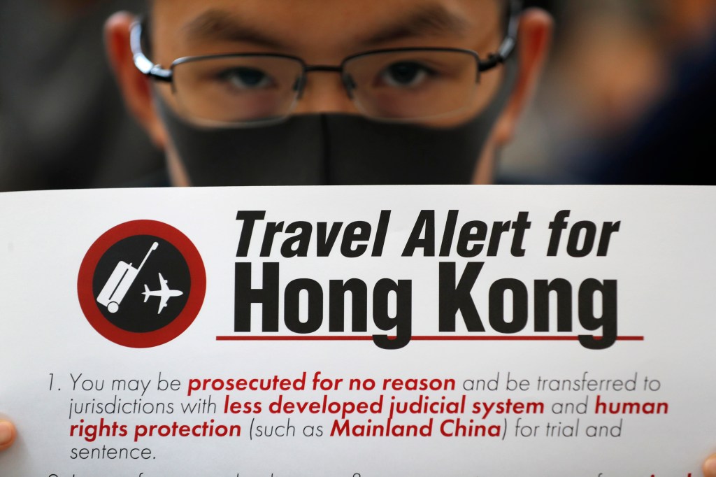 hong kong airport protest