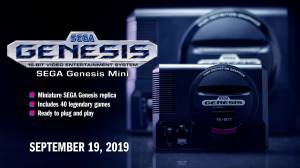 A photo of a Sega Genesis Mini.