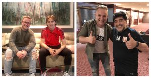 Michael Joustra, Luka Modric, Diego Maradona