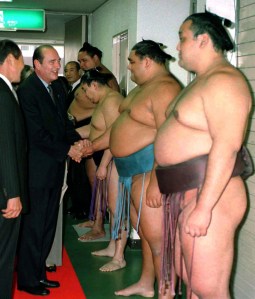 Chirac sumo japon Musashimaru