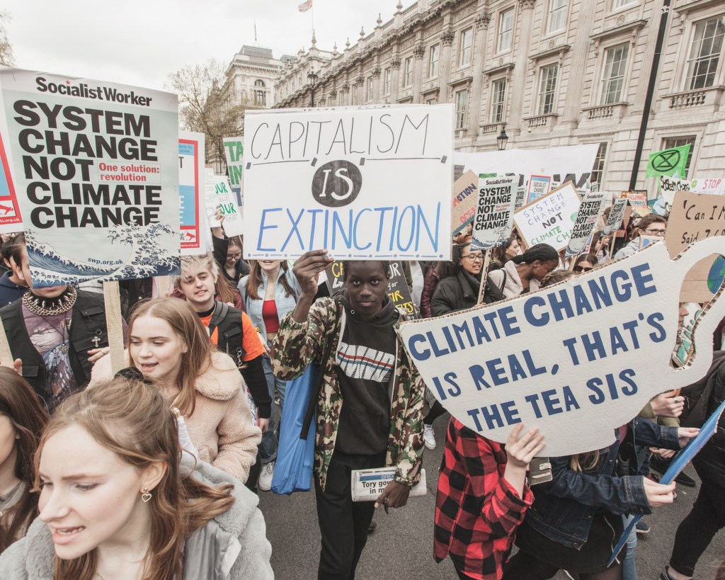 climate change protest
