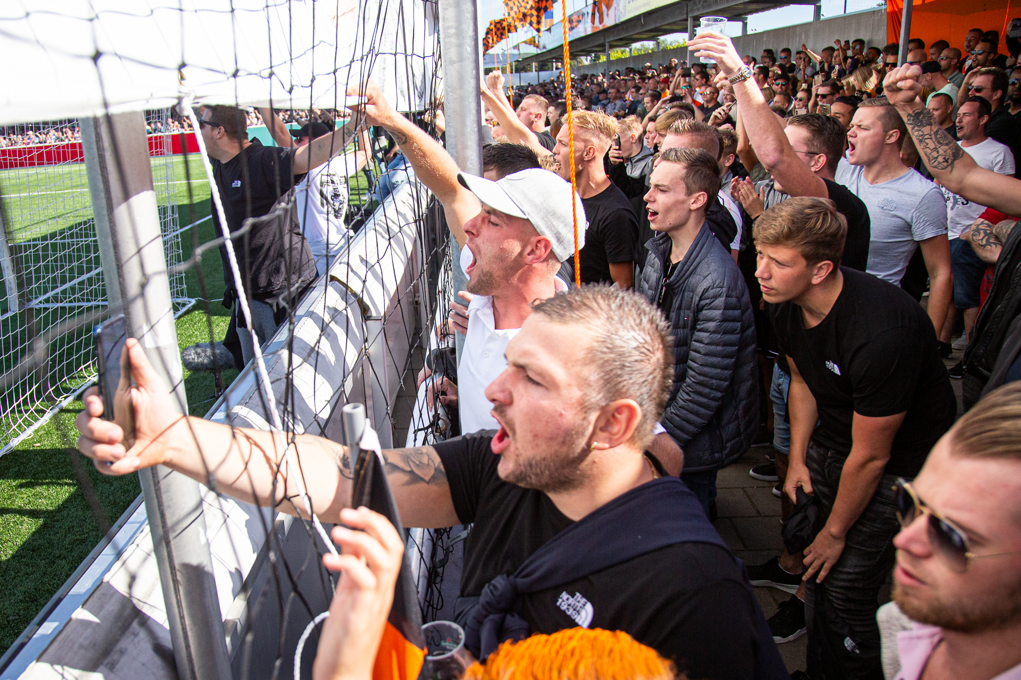 Supporters VV Katwijk.
