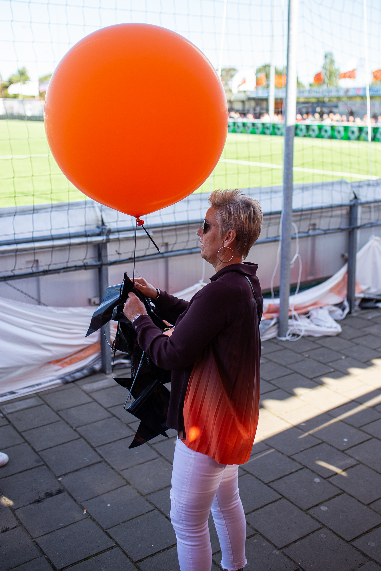 Supporters VV Katwijk.