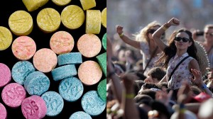 Ecstasy pills and NSW music festival