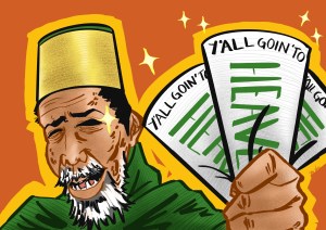 Pria Asal Gowa Jual Kartu Buat Masuk Surga, Harganya Paling Murah Rp10 Ribu