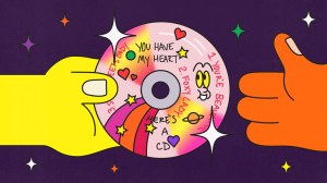Ilustrasi CD mixtape