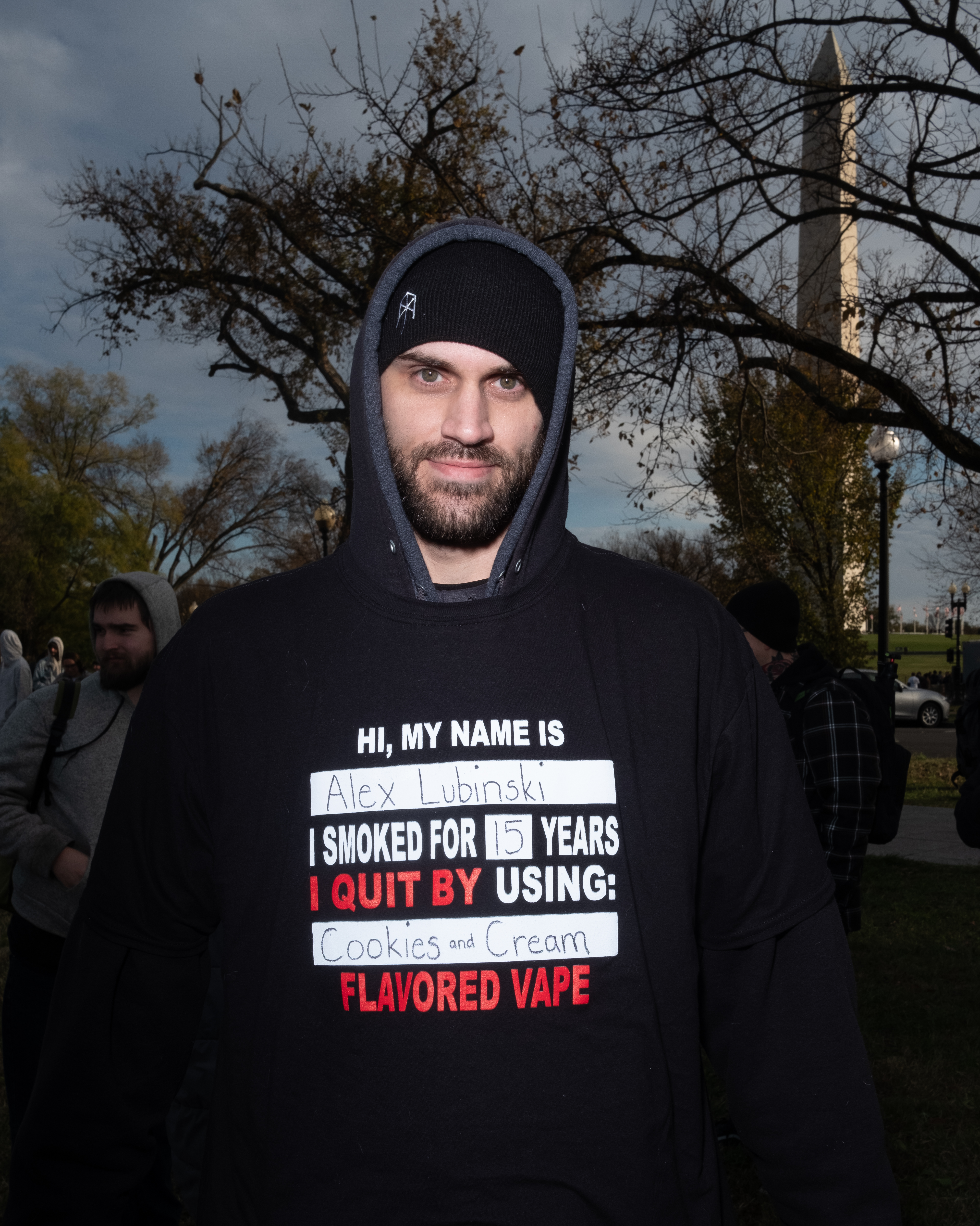 A vape advocate in D.C.