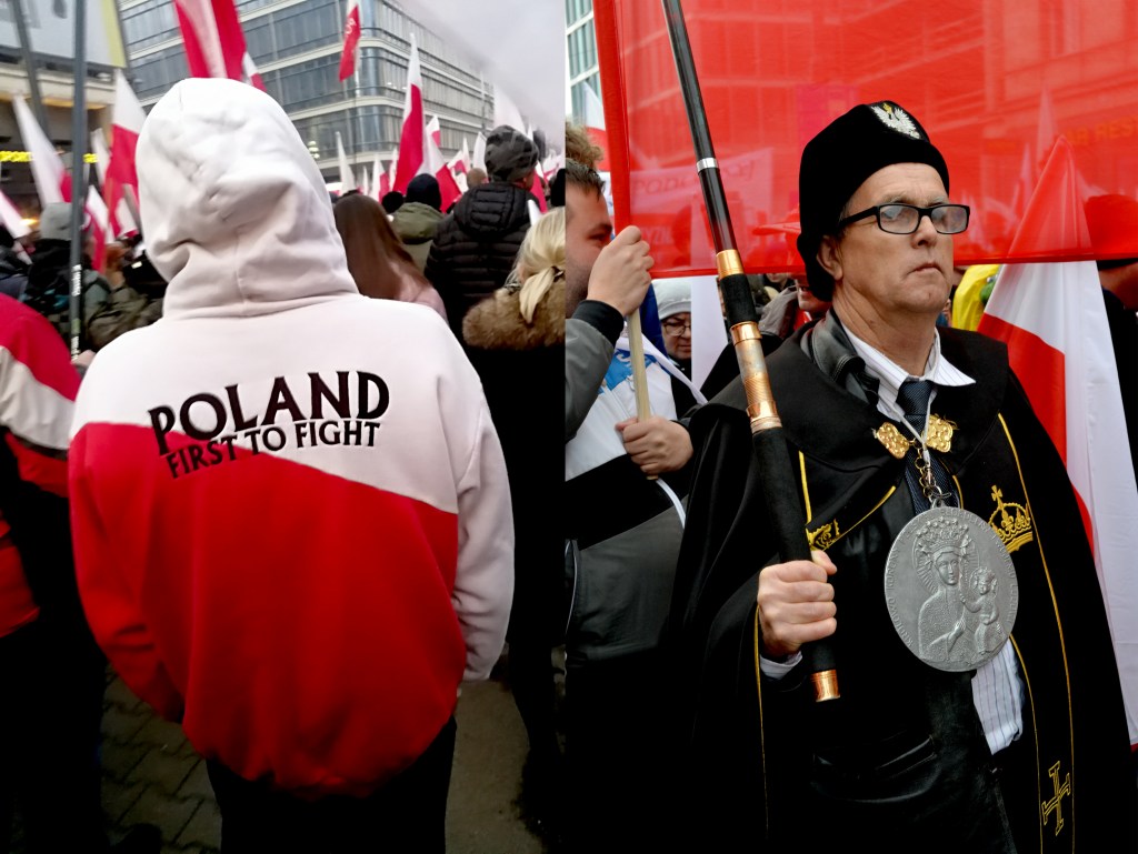 Warschau zat vol haat op de Poolse Onafhankelijkheidsdag