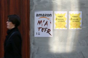 amazon france protests
