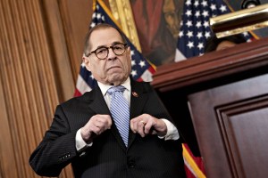 Rep. Jerry Nadler, a Democrat from New York and chairman of the House Judiciary Committee, arrives to a news conference announcing the next steps in the impeachment inquiry at the U.S. Capitol in Washington, D.C., U.S., on Tuesday, Dec. 10, 2019.